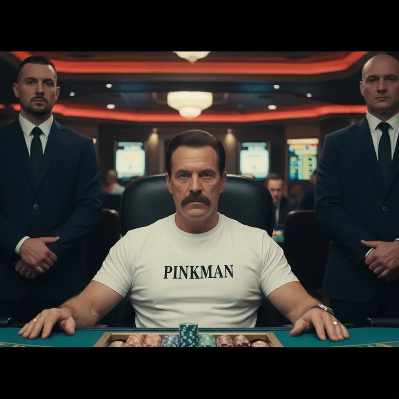 Inside Casino: Pinkman, Wealthy Casino Owner with Bodyguards