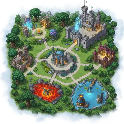 Mystical Realms Floor Plan: A Magical Journey
