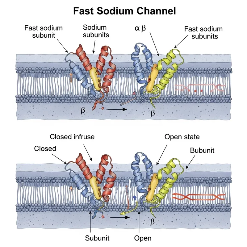 Fast Sodium Channel Illustration: Anatomy and Function Explained