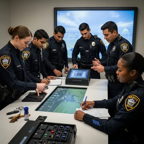 Interactive Crime Scene Simulations for Police Training