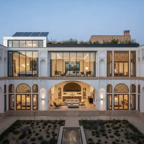 Modern Reinterpretation of Tabatabaei House: Innovative Design & Eco-Friendly Features