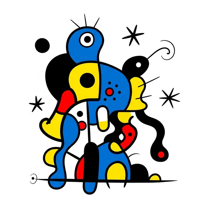 Surreal Architecture by Juan Miró