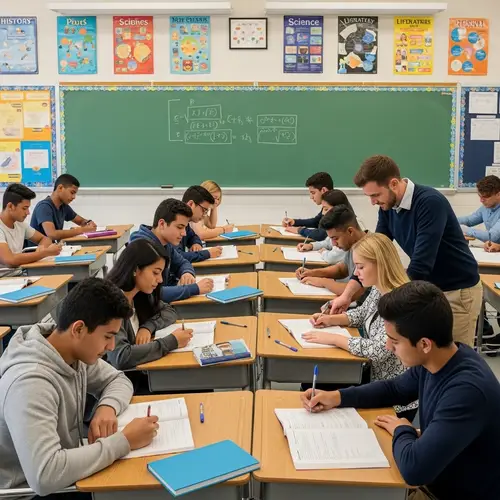 Engaging High School Classroom Environment