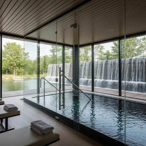 Glass in Wellness Spaces: Enhancing Tranquillity with Water Views