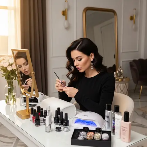 Glamorous Woman Exudes Precision and Skill | Opulent Lifestyle