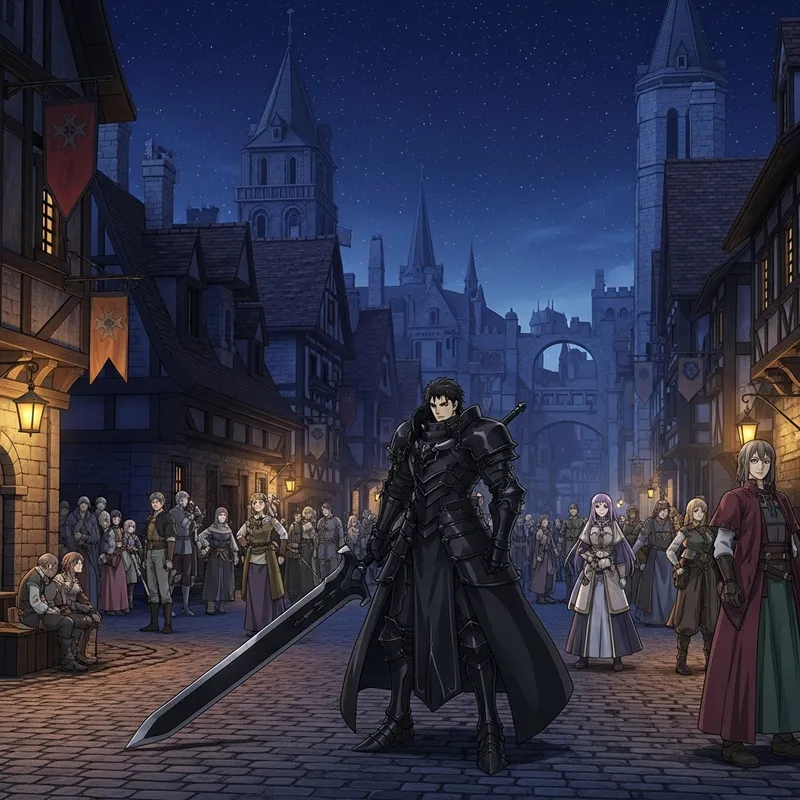 Gats: A Dark Fantasy Hero in Medieval Europe