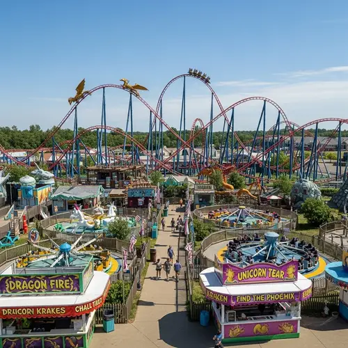 Unique Theme Amusement Park | Exciting Rides & Attractions