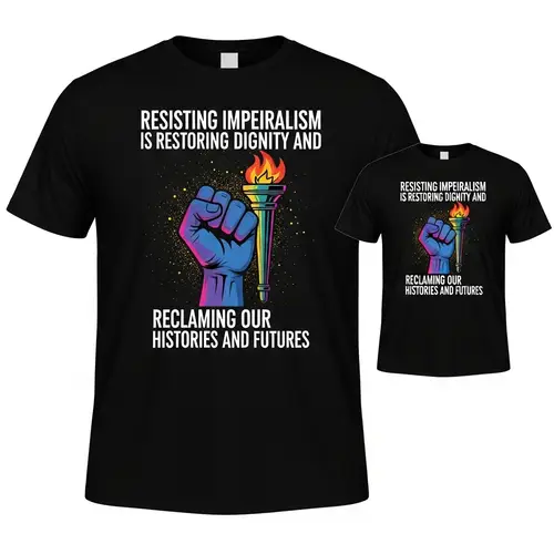 Vibrant Resistance T-Shirts: Dignity & Autonomy Restored
