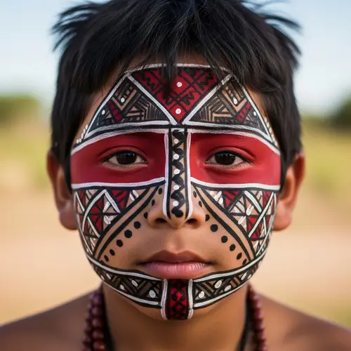 Wichí Indigenous Boy in Northern Argentina