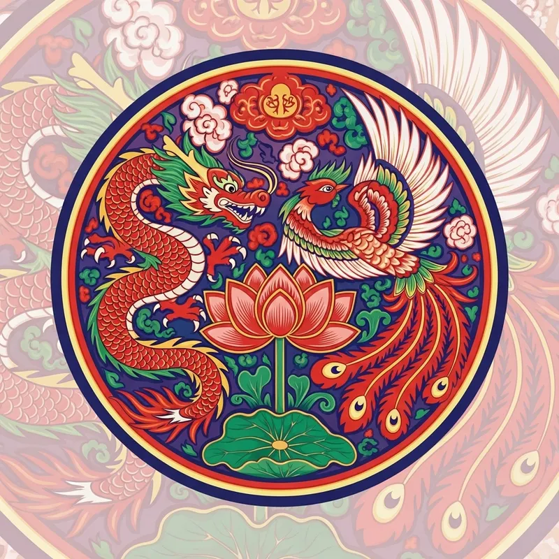 Digital Chinese Paper-Cutting Icon Design Digital Chinese Paper-Cutting Icon Design