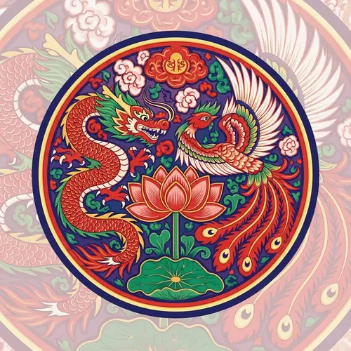 Digital Chinese Paper-Cutting Icon Design