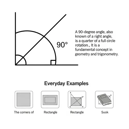 Understanding the 90-Degree Angle in Mathematics