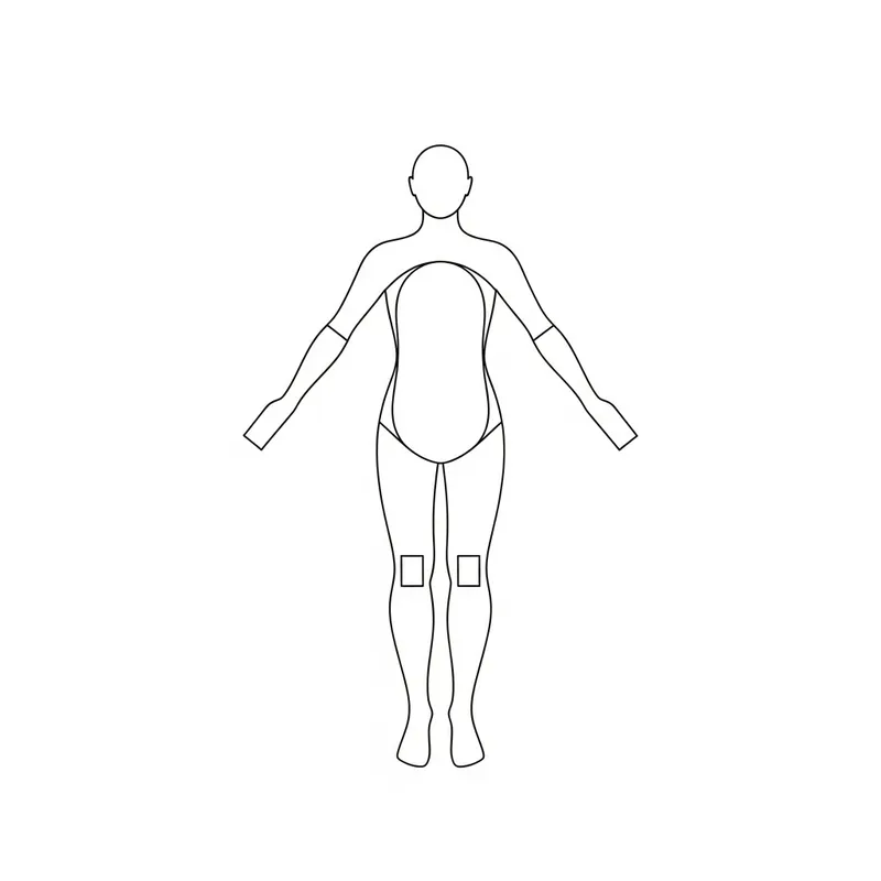 Minimalist Humodel Figure for Architectural Drafting
