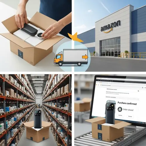 Amazon FBA Process Illustrated | Ecommerce Product Shipping & Storage