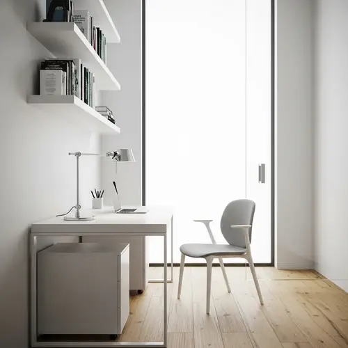 Minimalist Office Design | Clean Lines & Natural Light