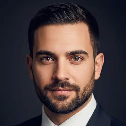 Captivating Portrait of a Handsome Man | Stylish & Sophisticated Look