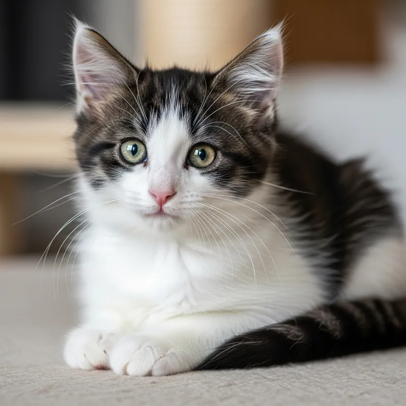 Adorable Cat: Fluffy and Majestic