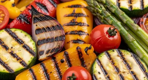 Colorful Grilled Vegetables | Summer Garden Flavors