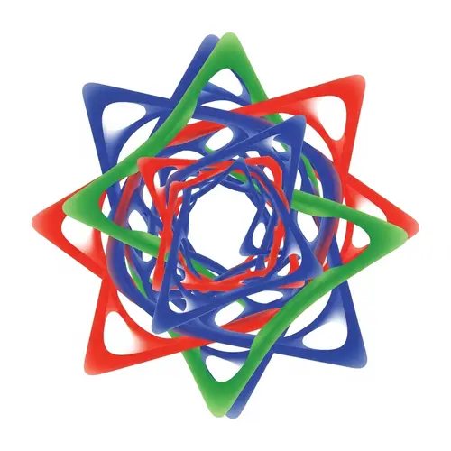 Creative Geometric Shapes Pattern Design