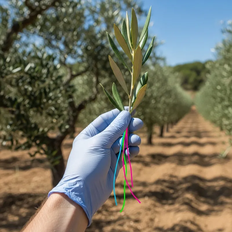 Molecular Markers for Developing Low-Vigor Olive Varieties