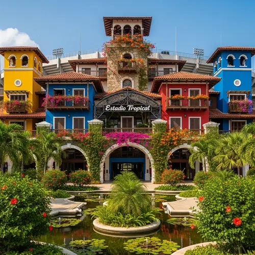 Panamanian Architecture Inspired Football Stadium Facade