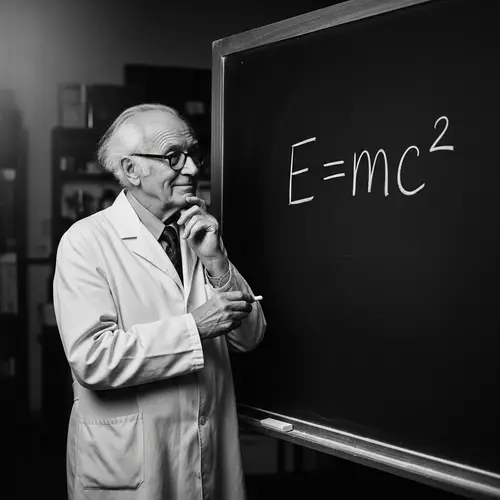 E=mc^2 Equation Explained by Elderly Scientist