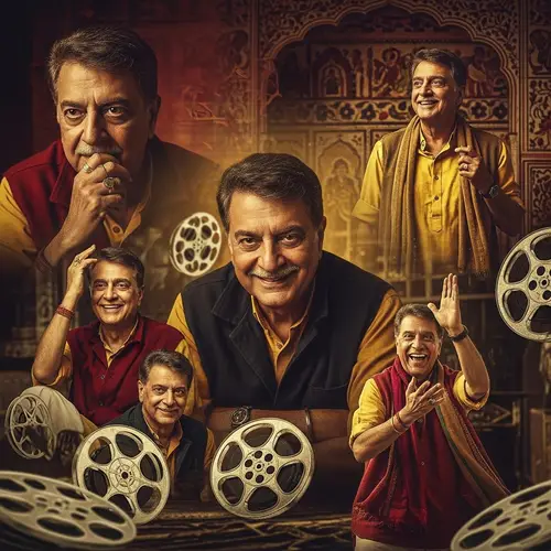 Tribute to Legendary Indian Actor: Classic Bollywood Inspiration