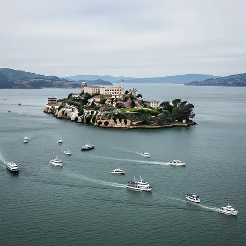 Alcatraz Jail: Iconic Historical Prison in Middle of Water
