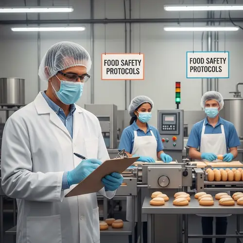 Professional Food Safety Auditor at Work