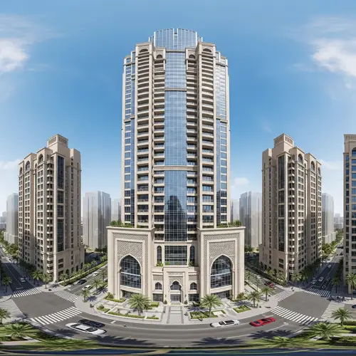 Contemporary Arabian Skyscraper | Majestic View