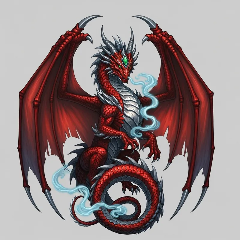 Intricately Designed Dragon T-Shirt - Unique Print