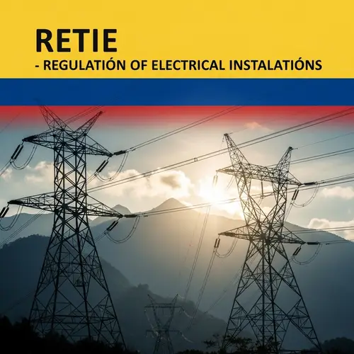RETIE - Regulation of Electrical Installations | Colombian Industry Scene