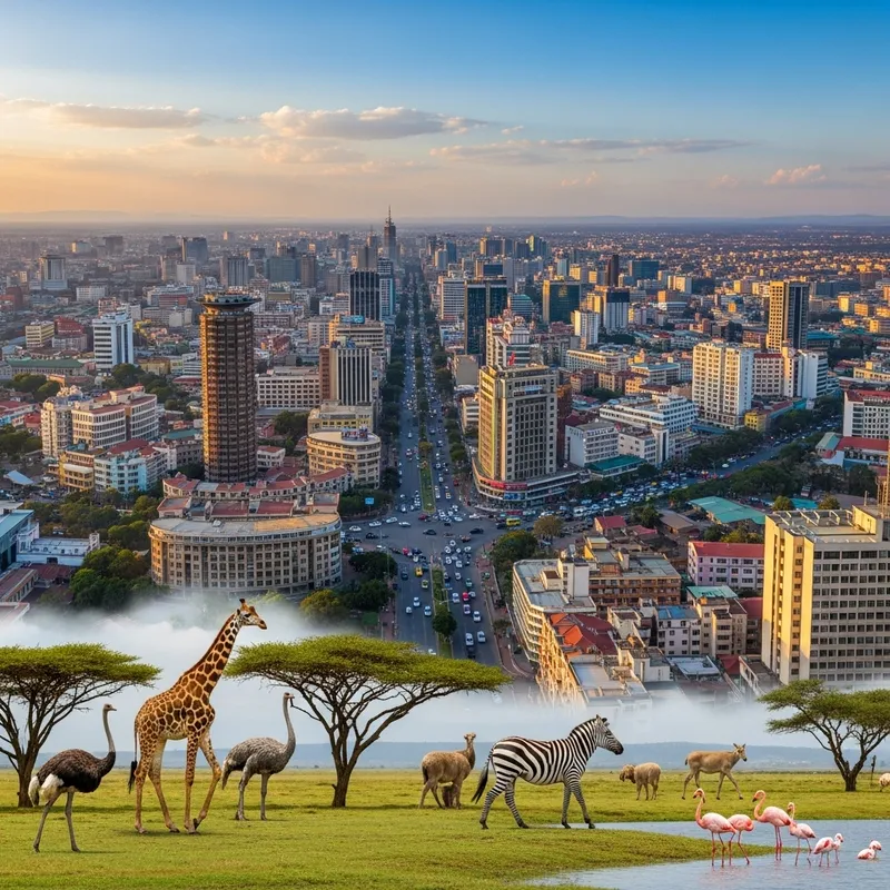 Nairobi City Wildlife: Urban Meets Nature's Majesty