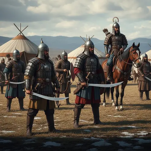 Epic Warriors of Tatar Descent in Medieval Times