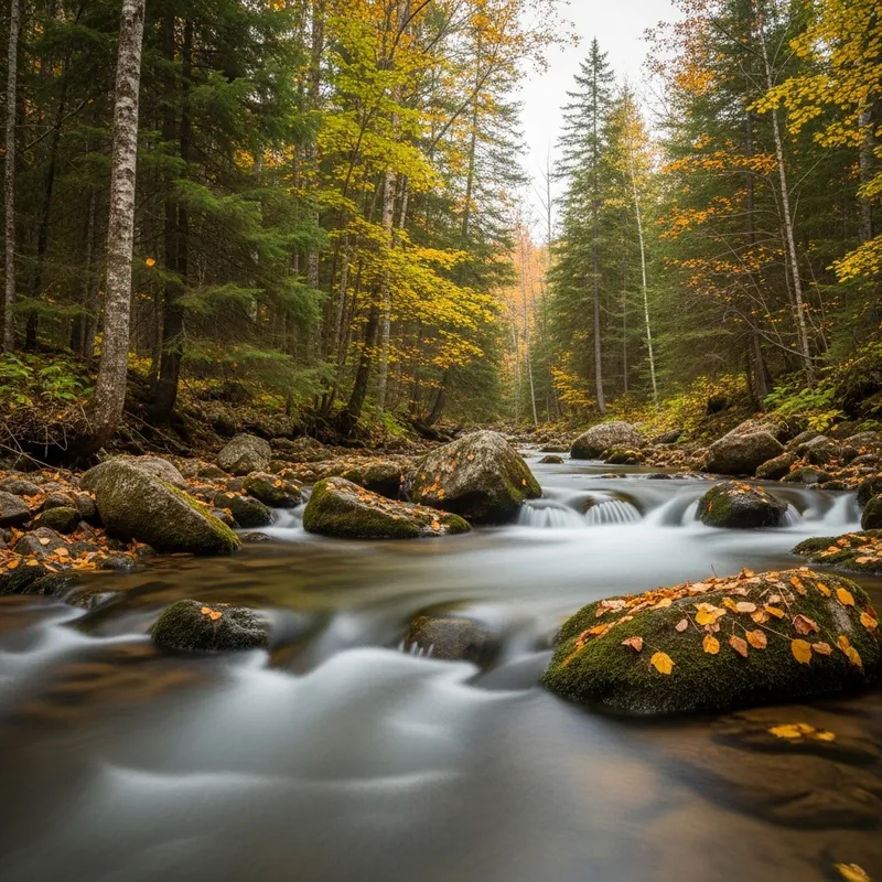 Cool and Pleasant Refreshing Stream