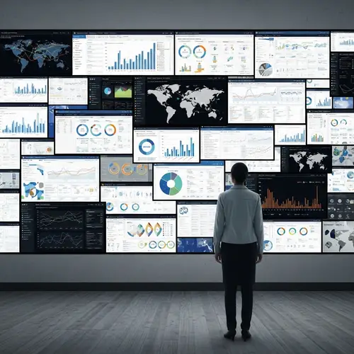 Power BI-Related Dashboards Display: Business Intelligence Visuals
