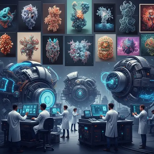 Futuristic Generative AI Art: Creative Revolution Unleashed