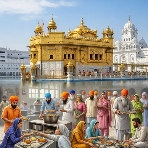 Golden Temple - Serene Beauty in Amritsar, Punjab, India