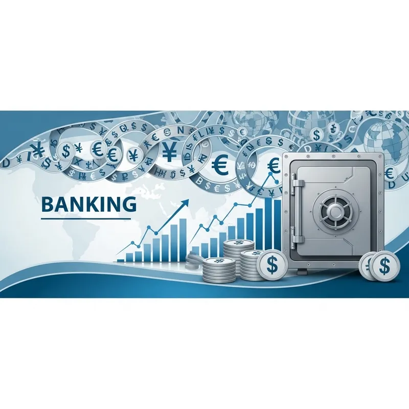Professional Banking Theme Background Image for LinkedIn Professional Banking Theme Background Image for LinkedIn