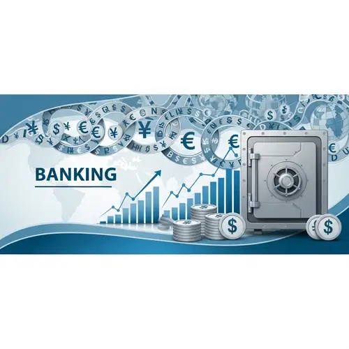 Professional Banking Theme LinkedIn Background Image