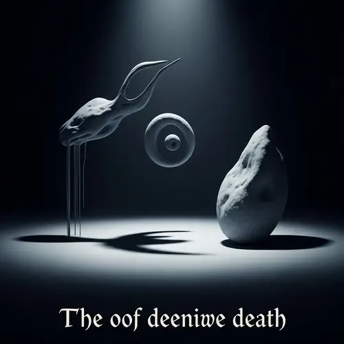 Surrealistic Representation of Denying Death - Artistic Blend