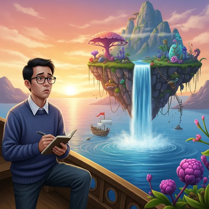 Novelist's Quest: Journey to New World for Inspiration