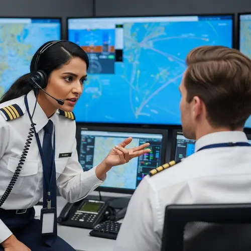 Female Air Traffic Controller vs Pilot: Professional Tension