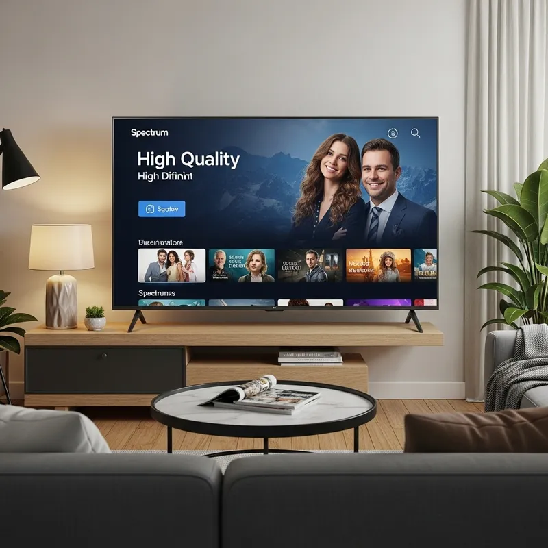 Stream HD Content on LG TV | Spectrum App