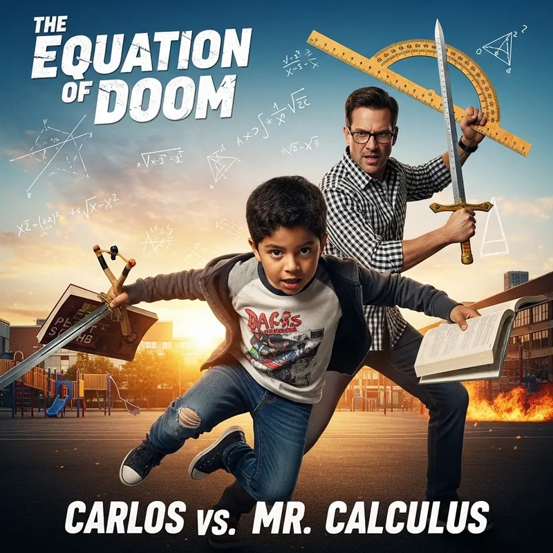 Carlos Battles Math Teacher in Action Movie Showdown