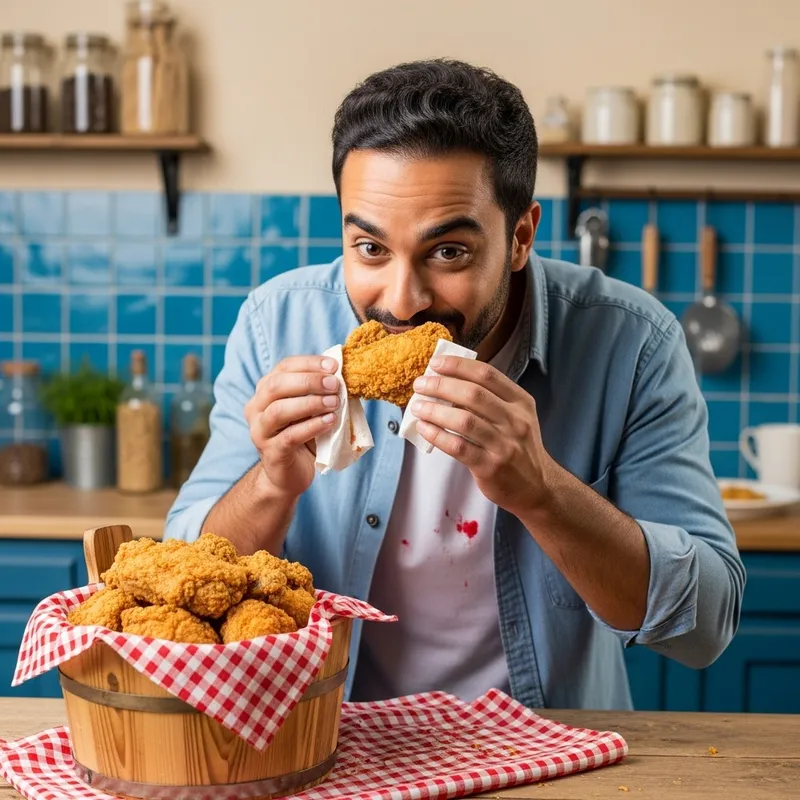 Fried Chicken Lover: Irresistible Golden Goodness