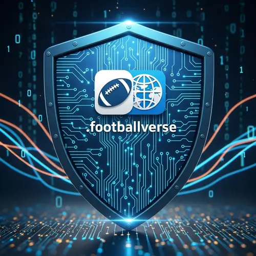 Secure .footballverse Web3 Domain Shield | Protection Symbol