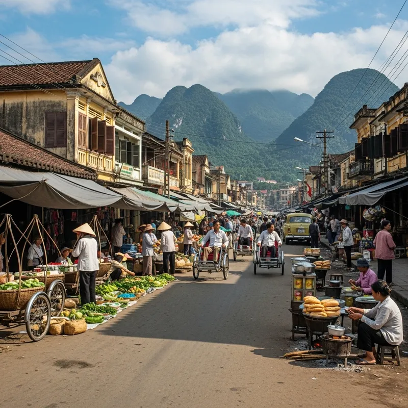 Lang Son City 1979: Vivid Glimpse of Vietnamese Architecture & Daily Life
