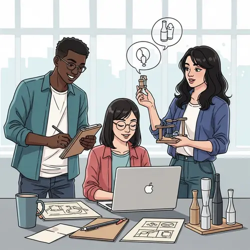 Diverse Product Design Team Creating Innovation | Company Name