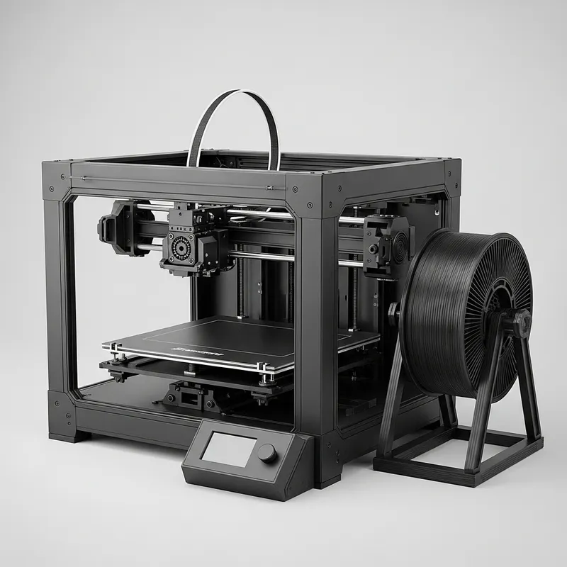 Detailed 3D Printer Model | High Quality Design